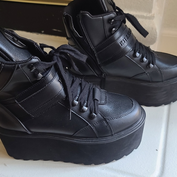 SOLD Killstar Headliner High Tops - Picture 3 of 8